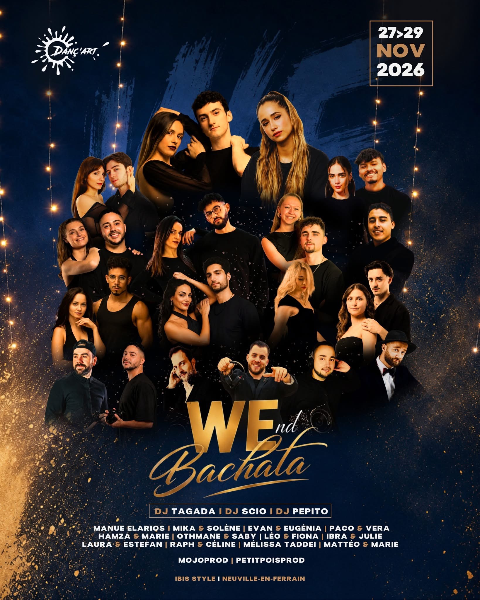 WEnd Bachata Lille – édition 27, 28 et 29 novembre 2026